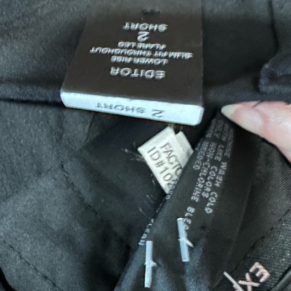 Express Editor Lower Rise Flare Leg Slim Fit Brand NWT - Picture 5 of 10